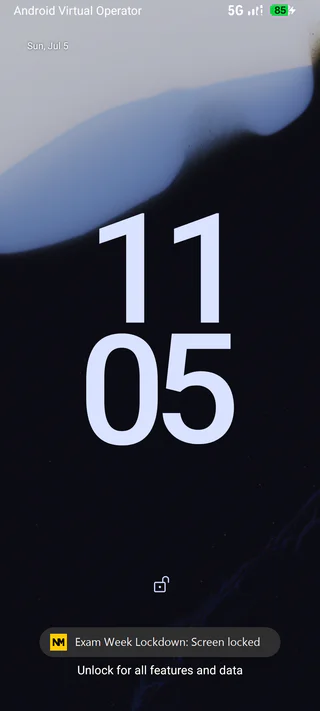 Full device lockdown