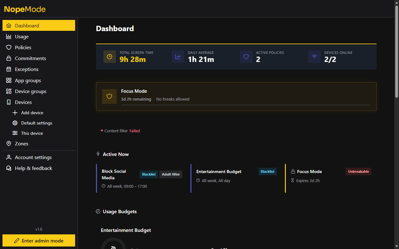 Your rules, everywhere